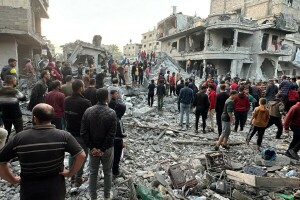غزہ میں اسرائیلی فضائیہ کی 2 گھروں پر بمباری، 13 بچوں سمیت 30 فلسطینی شہید