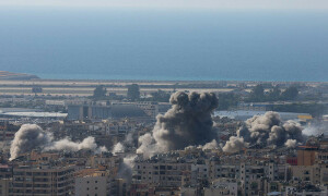Israeli airstrikes pound Beirut suburb, no sign of ceasefire
