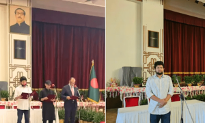 بنگلہ دیشی صدارتی دفتر سے شیخ مجیب الرحمٰن کی تصویر ہٹا دی گئی