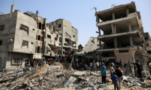 65 killed across Gaza in a day as Israel&rsquo;s offensive rages on: ministry