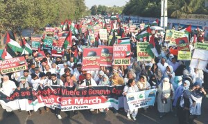 JUI-F plans protests against Gaza genocide
