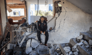 3 Palestinians killed, several injured in Israeli airstrike on northern Gaza