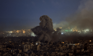 Israel carries out wave of air strikes on Beirut