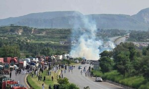 PTI&rsquo;s agitation cost govt over Rs1.1bn in Islamabad since July: police