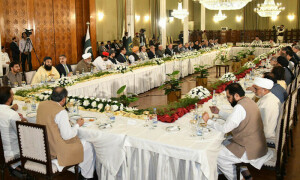 خیبرپختونخوا کی سیکیورٹی صورتحال پر آئندہ ماہ کثیرالجماعتی کانفرنس بلانے کا فیصلہ