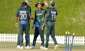 Pakistan rout UAE to cruise into U-19 tri-series final
