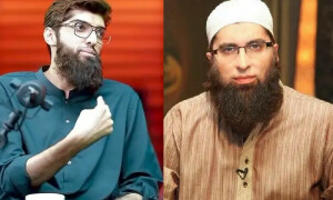 جنید جمشید کے بیٹے نے والد کی شادیوں پر خاموشی توڑ دی