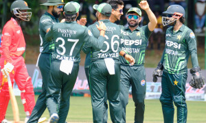تیسرا ون ڈے: پاکستان نے زمبابوے کو 99 رنز سے شکست دیکر سیریز 1-2 سے اپنے نام کرلی