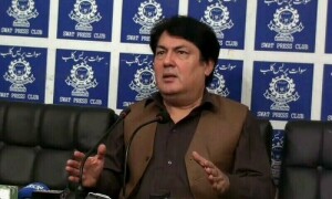 مراد سعید کی خیبر پختونخوا ہاؤس میں موجودگی کا عطا تارڑ کا دعویٰ مضحکہ خیز ہے، بیرسٹر سیف