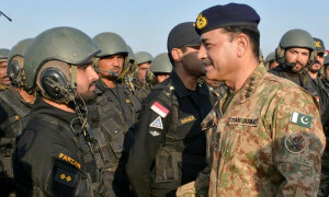 قوم کی حمایت سے پاک فوج ہر سازش کو ناکام بنادے گی، آرمی چیف
