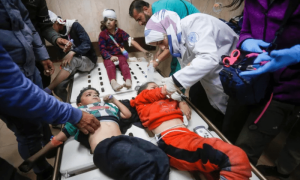 60 patients at Gaza&rsquo;s Indonesian Hospital at risk of starving, authorities say