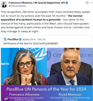 &lsquo;I wonder how they manage to sleep at night&rsquo;: Francesca Albanese questions West&rsquo;s &lsquo;silence&rsquo; on Gaza