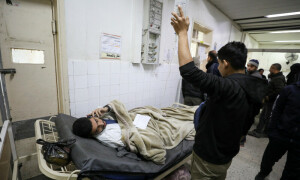 PHOTOS: Patients evacuated from Kamal Adwan Hospital arrive in Gaza City for care