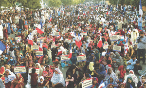 STP stages big rally in Karachi against canals project
