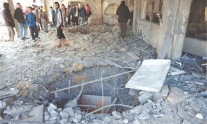 Israeli air strikes kill 54 Palestinians