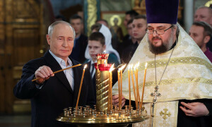 Russia&rsquo;s Orthodox patriarch, marking Christmas, says West trying to smother Russia