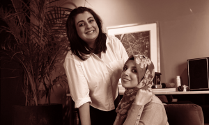 &ldquo;Two women who are mums and who had the nerve to take a leap of faith&rdquo;