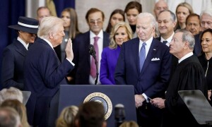 Biden watches in disbelief as Trump tears into his record