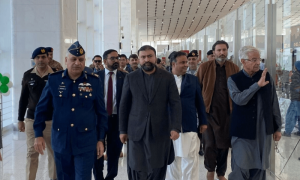 First flight lands at new Gwadar airport