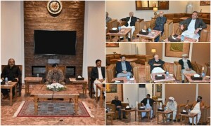 &rsquo;ملکی سلامتی پر سیاسی جماعتوں کی آرمی چیف سے ملاقات انتہائی خوش آئند ہے&lsquo;