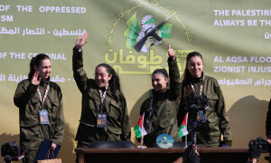 Hamas hands over four Israeli women soldiers to Red Cross in Gaza: AFP