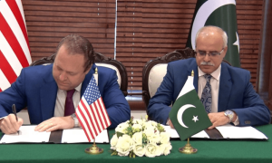 امریکی سرمایہ کاروں کے وفد کا دورہ پاکستان، کئی معاہدوں پر دستخط ہوگئے