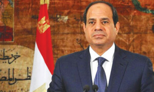 فلسطینیوں کی بے دخلی کے غیر منصفانہ اقدام میں شریک نہیں ہو سکتے، مصری صدر