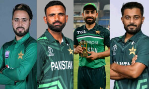 چیمپئنز ٹرافی کیلئے 15 رکنی پاکستان کرکٹ ٹیم کا اعلان