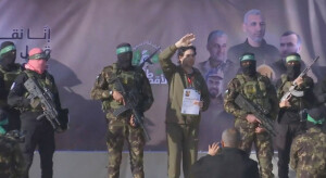 Two Israeli hostages released, one expected later in latest Gaza exchange