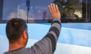 PHOTOS: Palestinian patients depart for Rafah as border crossing reopens after 8 months