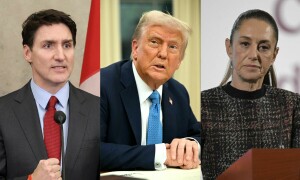 Canada and Mexico retaliate, China offers toned-down response as Trump launches trade war