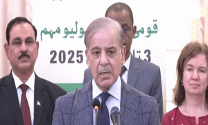 PM launches first anti-polio drive for 2025; vows to eradicate disease from country
