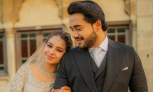 ولیمے کے ساتھ حریم سہیل کی شادی کی تقریبات کا اختتام