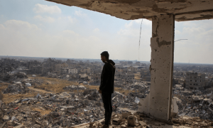 &lsquo;We are going nowhere&rsquo;: Gaza residents react to Trump&rsquo;s plan
