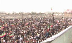 Section 144 imposed in Islamabad, Punjab, Balochistan as PTI holds rally in KP&rsquo;s Swabi