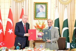 ترکیہ کیساتھ دفاع، تجارت کے 24 معاہدے، اردوان کے دورے سے فائدہ ہوگا، شہباز شریف