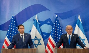 US, Israel present united front on Gaza, Iran