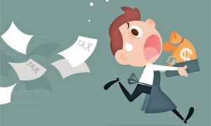 Buckling under the tax weight