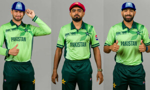 بابراعظم، شاہین آفریدی اور حارث رؤف کو ٹیم آف دی ایئر کی اعزازی کیپس مل گئیں