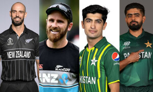 بابر اعظم اور نسیم شاہ نے نیوزی لینڈ کے کین ولیمسن اور ڈیرل مچل کو اہم کھلاڑی قرار دیدیا