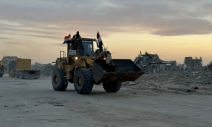 Israel keeps denying entry of heavy machinery into Gaza, media office chief says