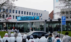 20 arrested after Denmark protest against arms supply to Israel
