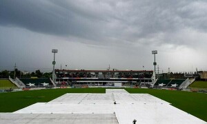 Rain ruins Pakistan&rsquo;s chance of consolation