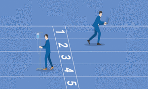 Lagging behind in the economic race