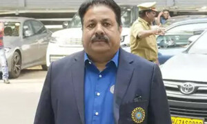 چیمپئنز ٹرافی، دوسرا سیمی فائنل دیکھنے بھارتی بورڈ کے نائب صدر راجیو شکلا لاہور پہنچ گئے
