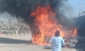 Five killed, 10 injured in Khuzdar bazaar blast