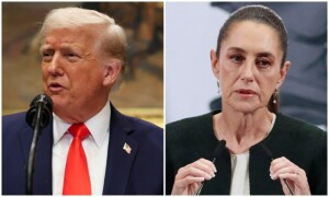 Trump exempts Mexico goods from tariffs for a month, but doesn&rsquo;t mention Canada
