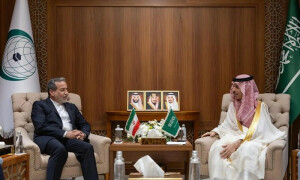جدہ: سعودی وزیرخارجہ فیصل بن فرحان کی ایرانی ہم منصب عباس عراقچی سے ملاقات