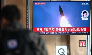 North Korea fires missiles after slamming US-South Korea drills