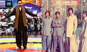 فہد مصطفیٰ کی &rsquo;فرشی شلوار&lsquo; پہن کر شو میں آنے کی ویڈیو وائرل